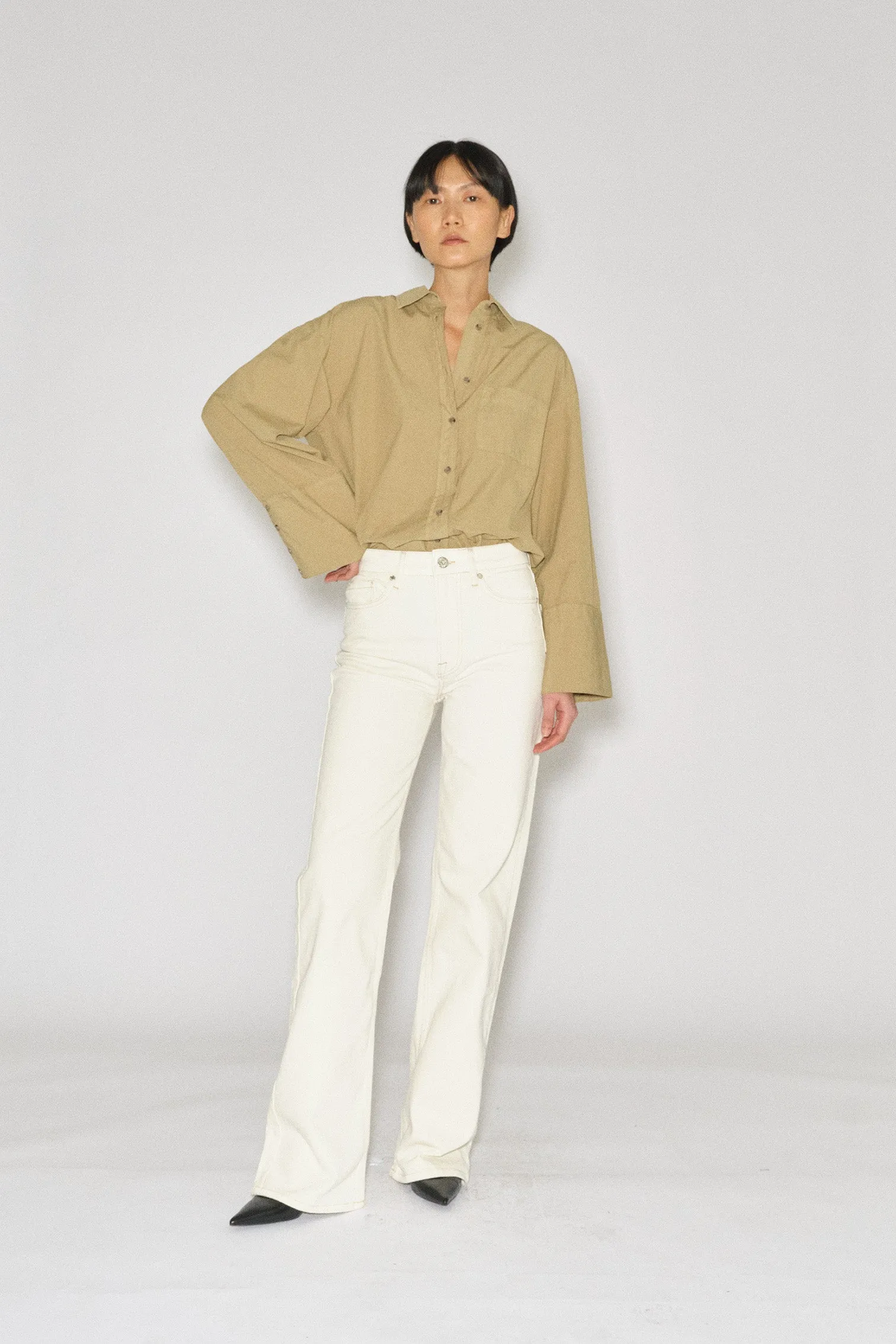 TMRW Brown Jeans - Ecru