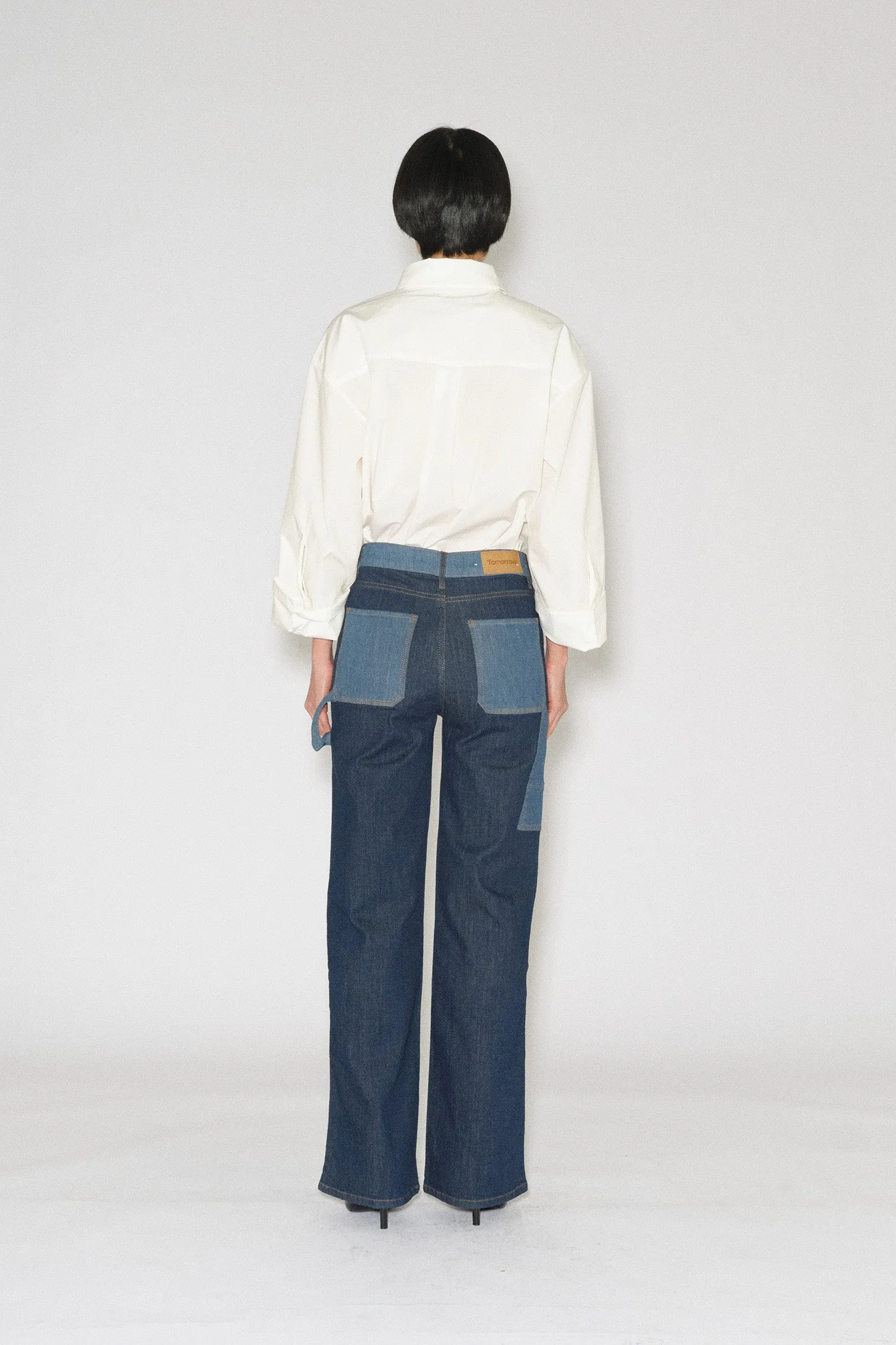 TMRW Brown Worker Block Jeans - Florence