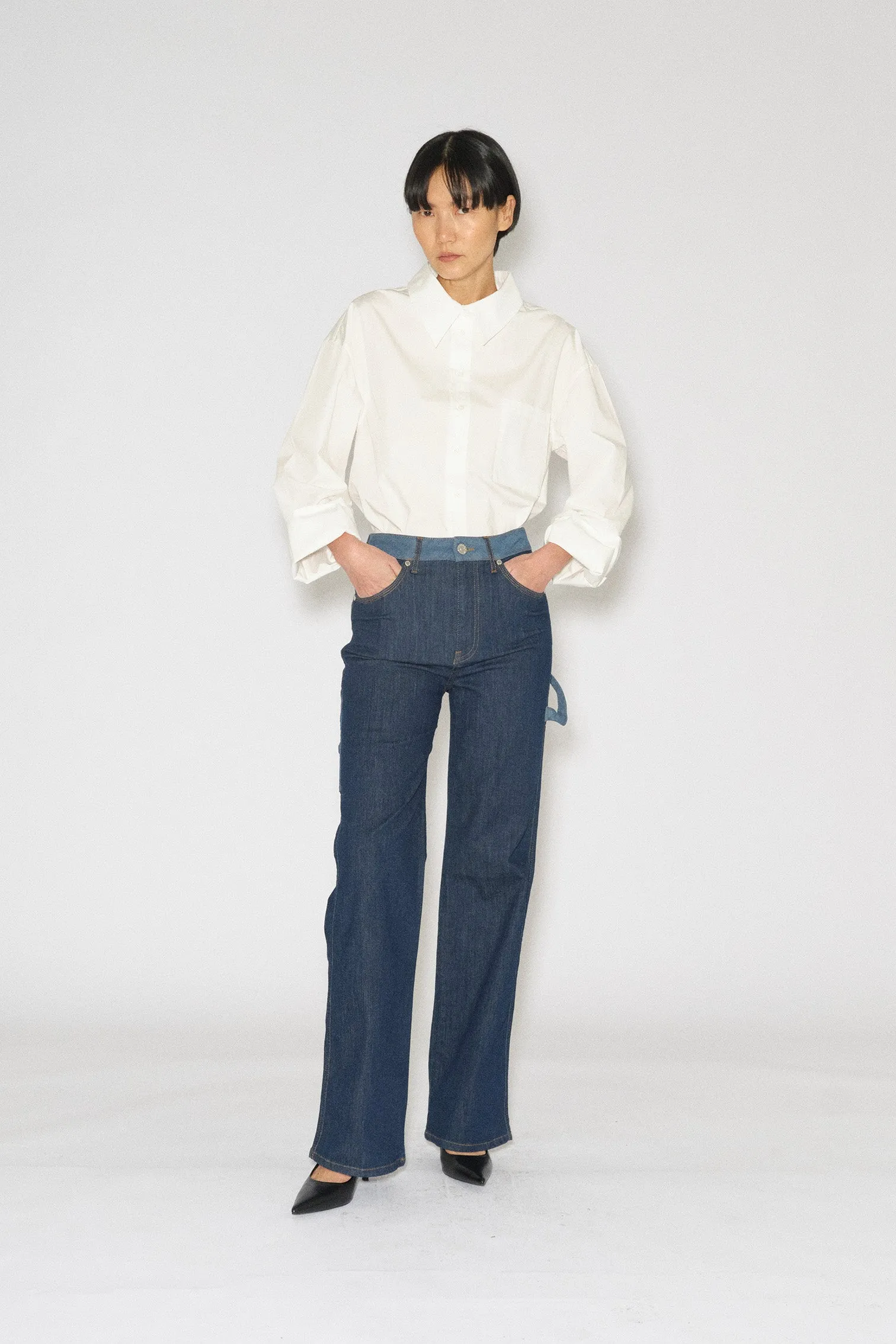TMRW Brown Worker Block Jeans - Florence