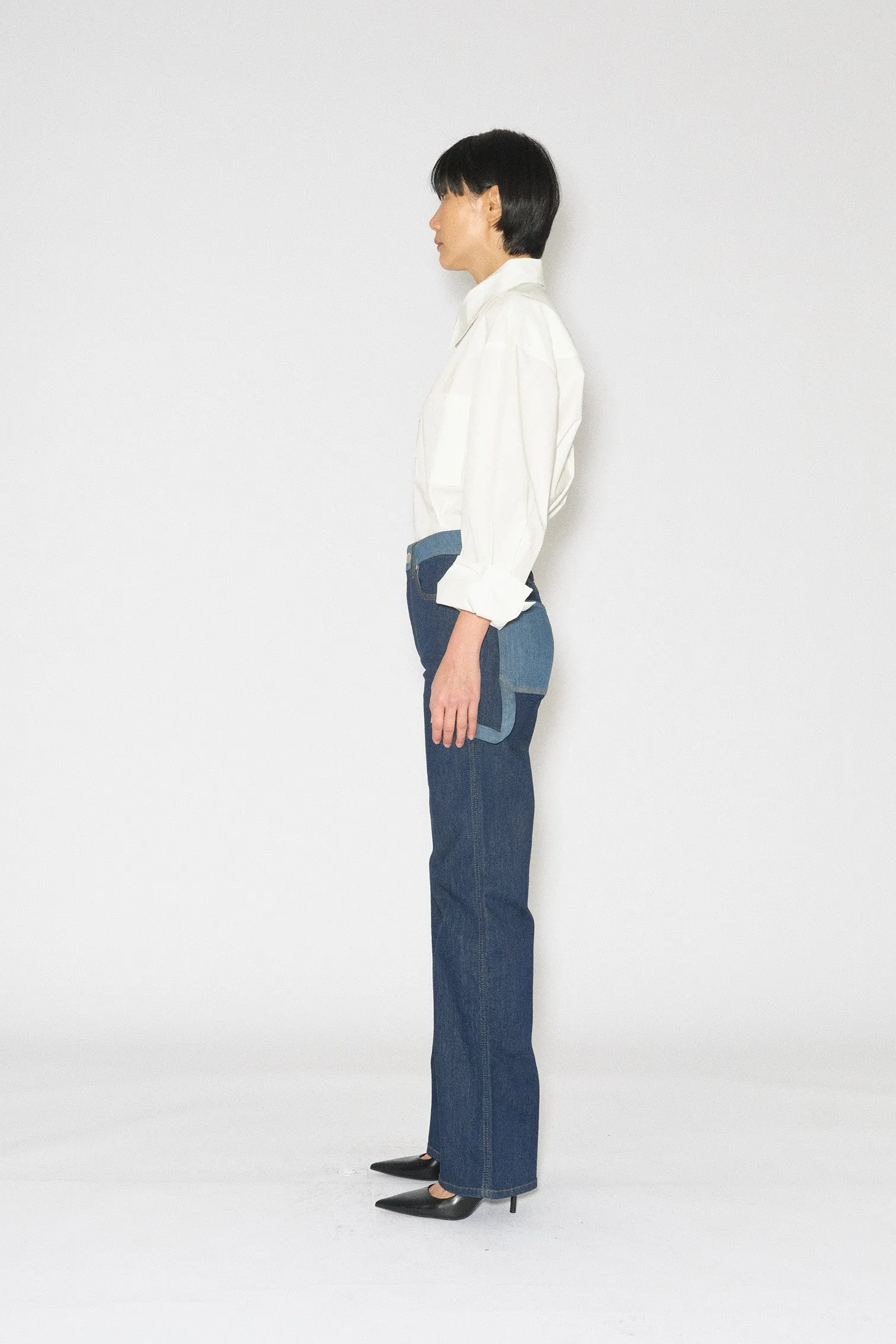 TMRW Brown Worker Block Jeans - Florence