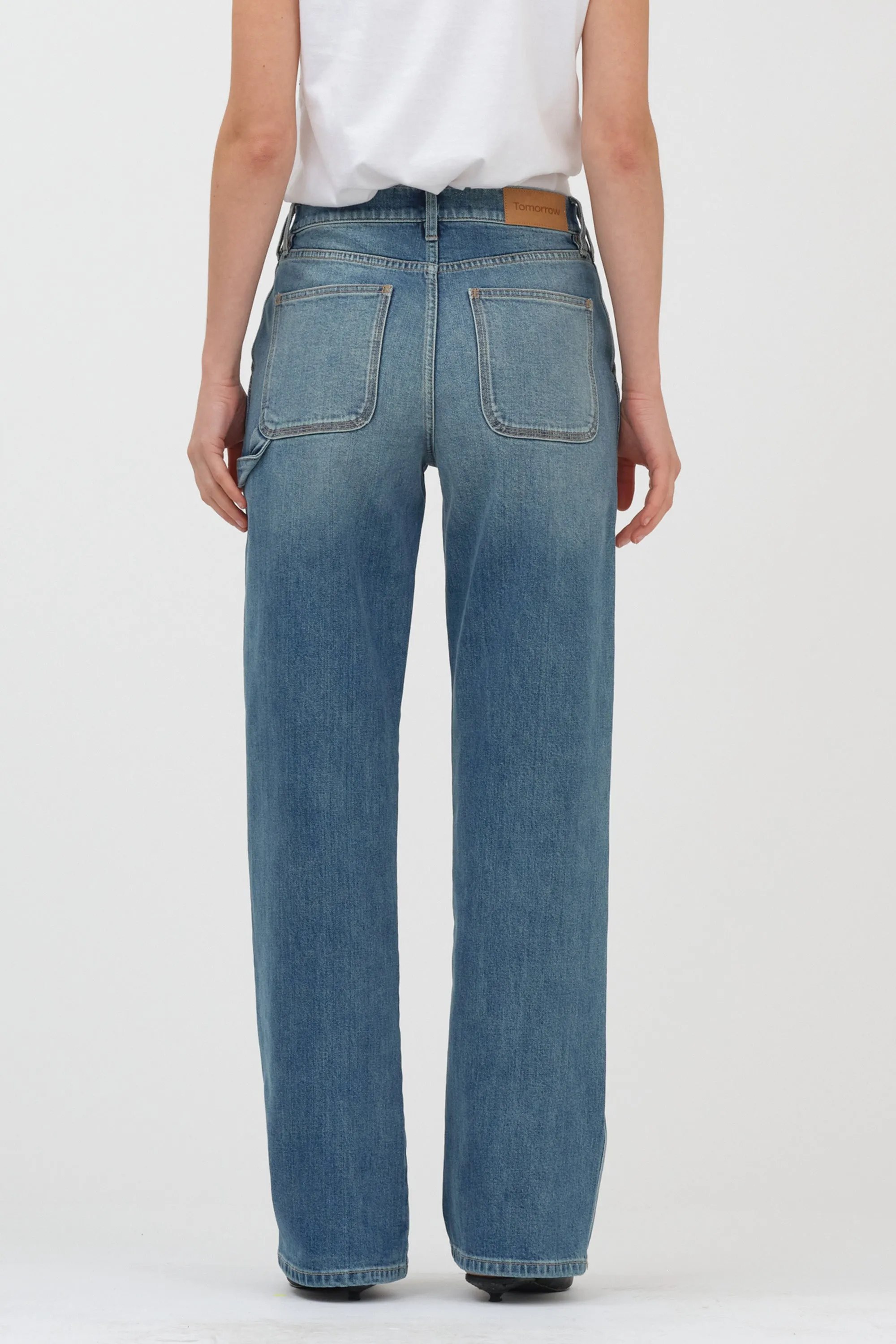 TMRW Brown Worker Jeans - Vintage North London