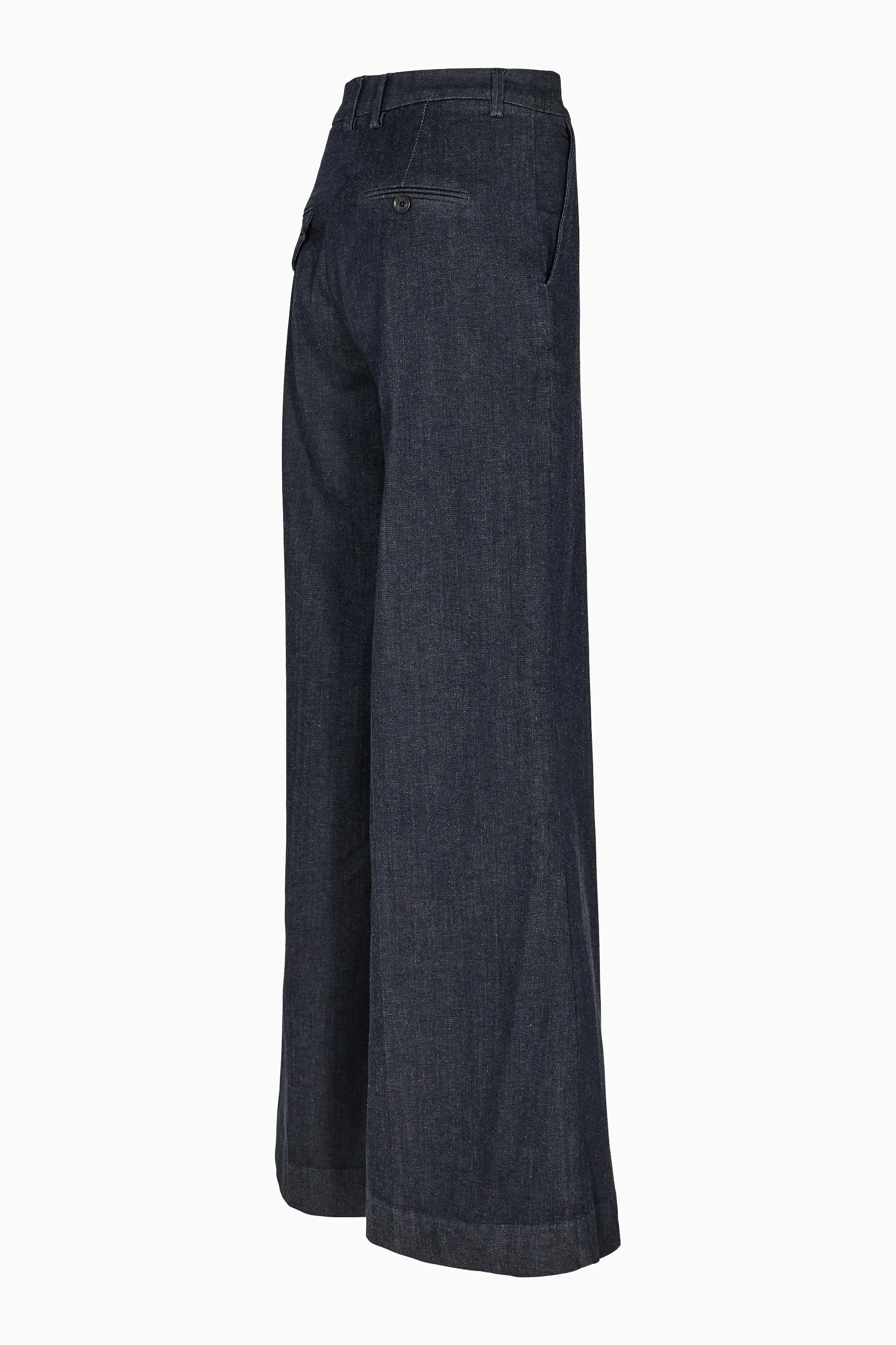 TMRW Ellen Wide - Raw Bardolino - Denim Blue