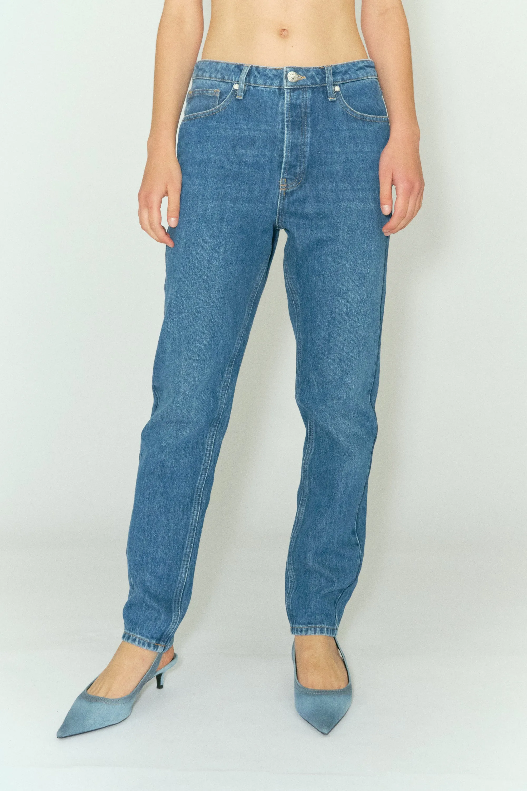TMRW Hepburn Jeans - Bright Orlando