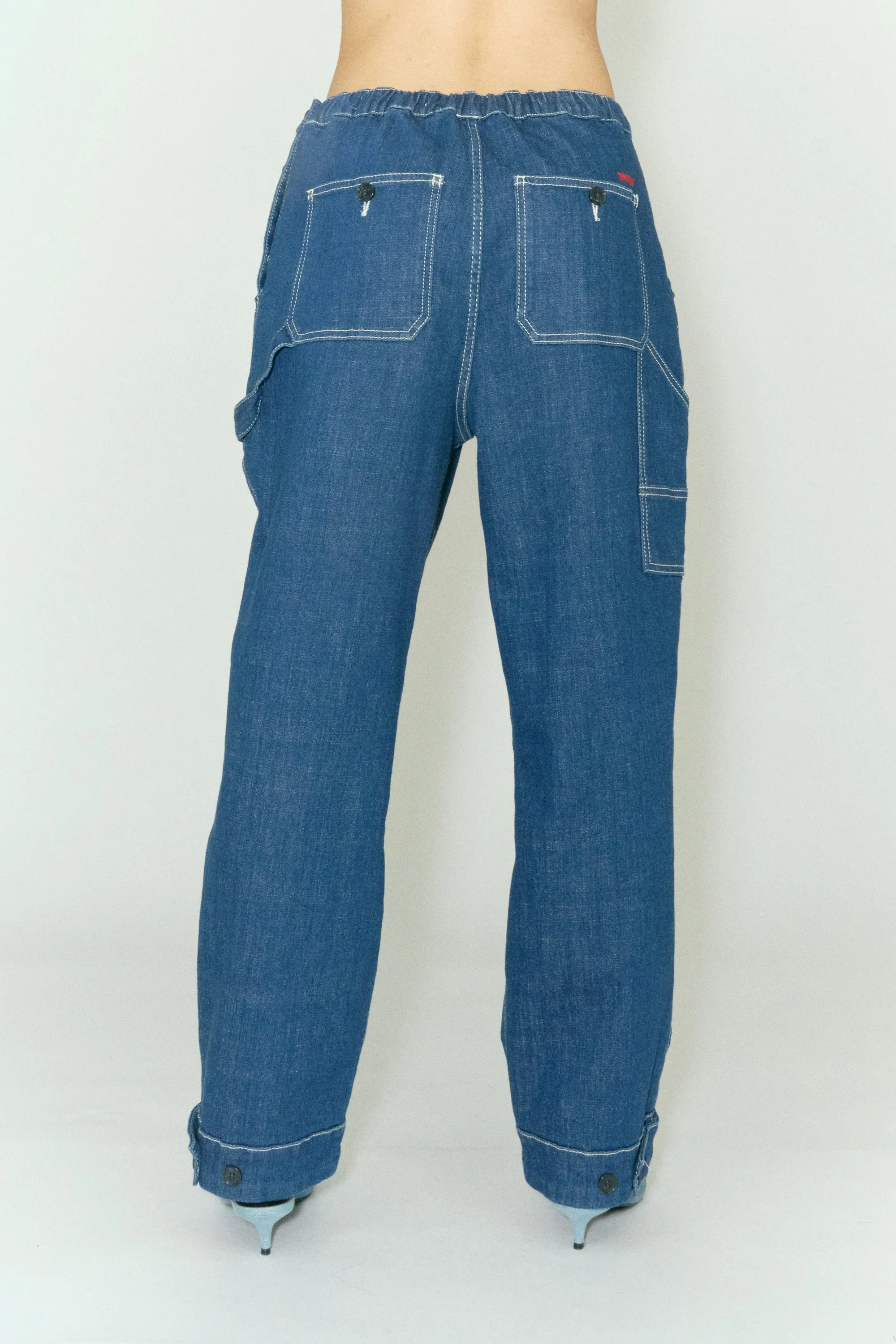 TMRW Stella Worker Jeans - Vintage Crude Mid Blue