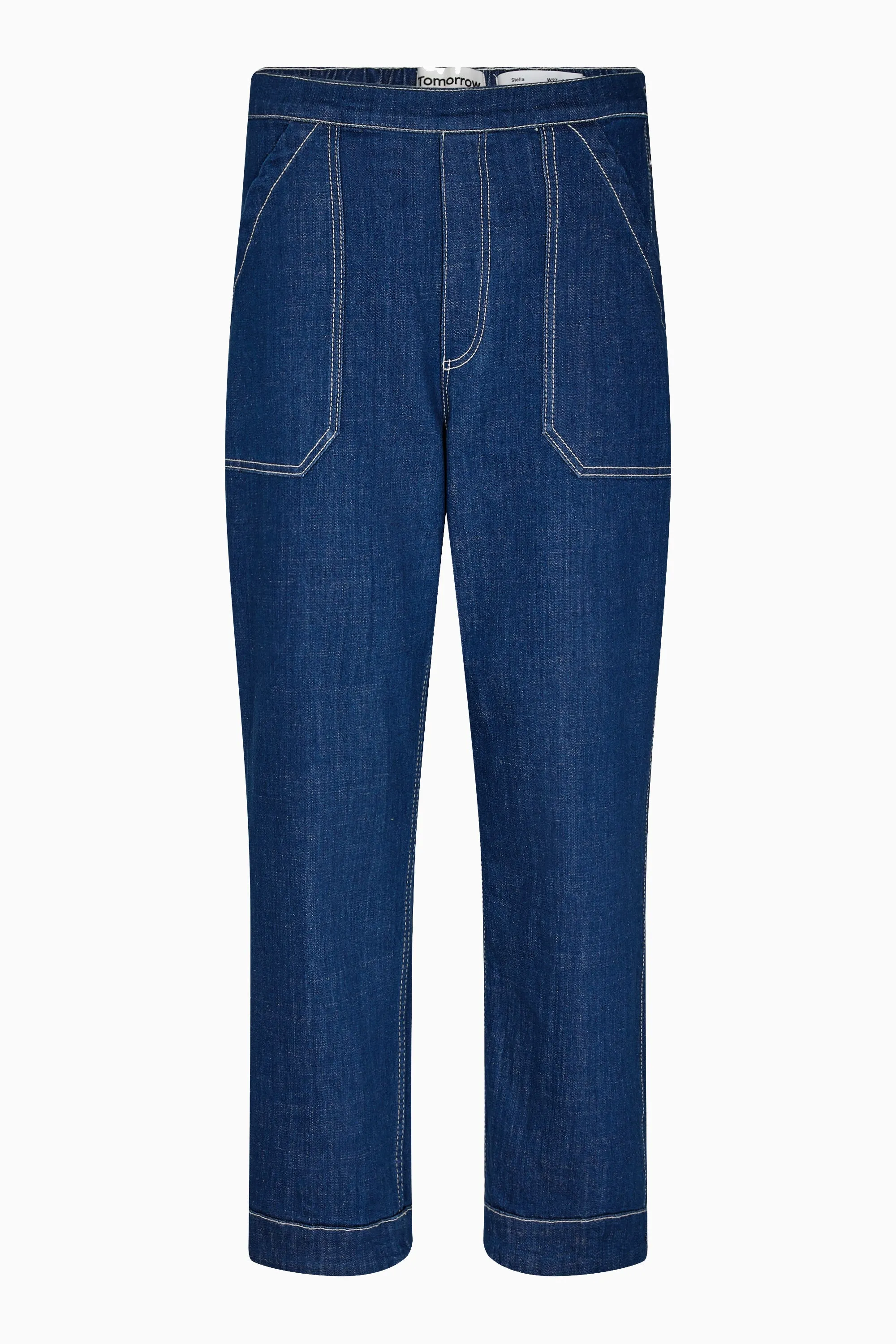 TMRW Stella Worker Jeans - Vintage Crude Mid Blue