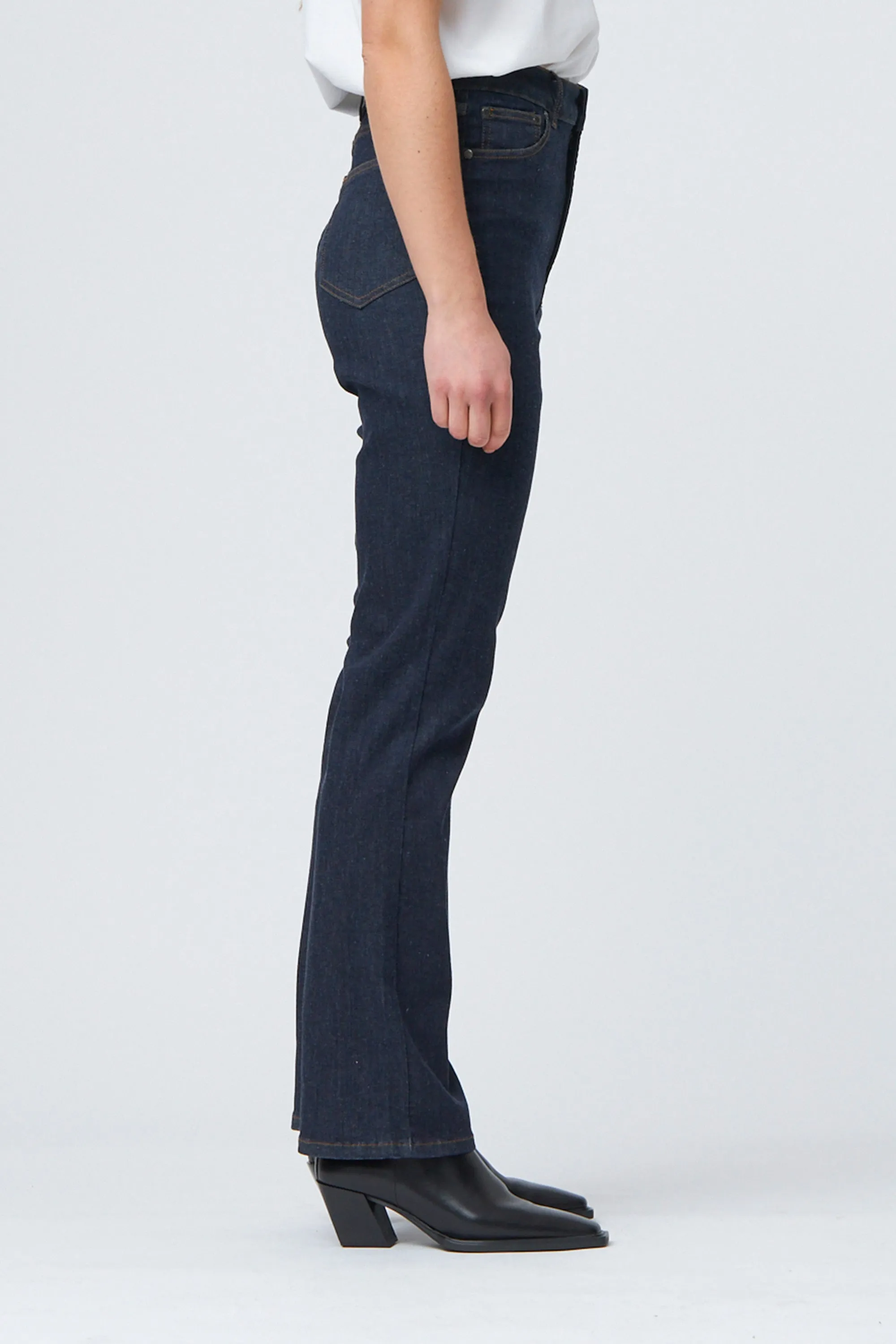 TRW-Cate Bullet Shape Jeans Wash Raw Bardolino - Denim Blue