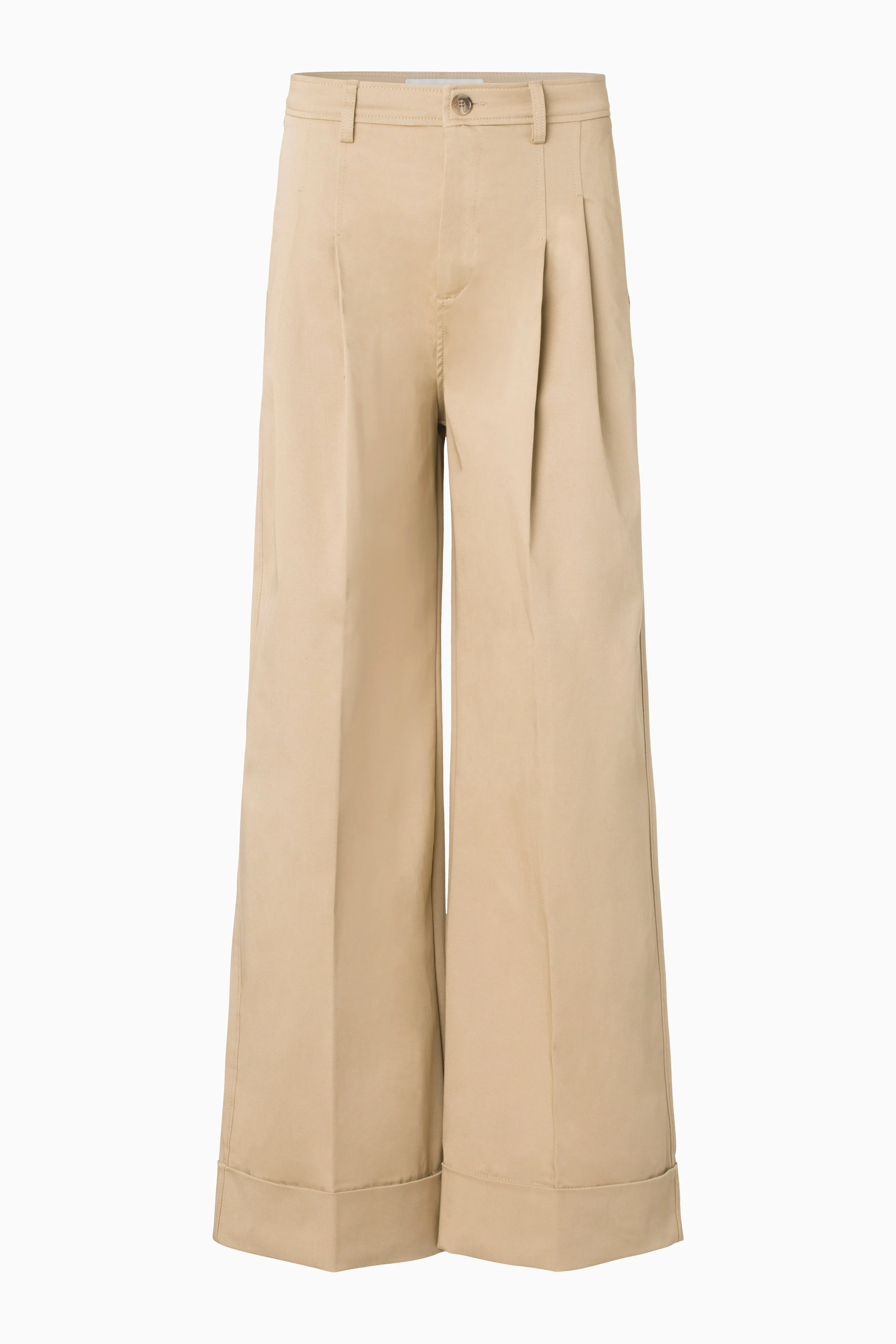 TRW-Ellen Mens Pleat Pant - Khaki