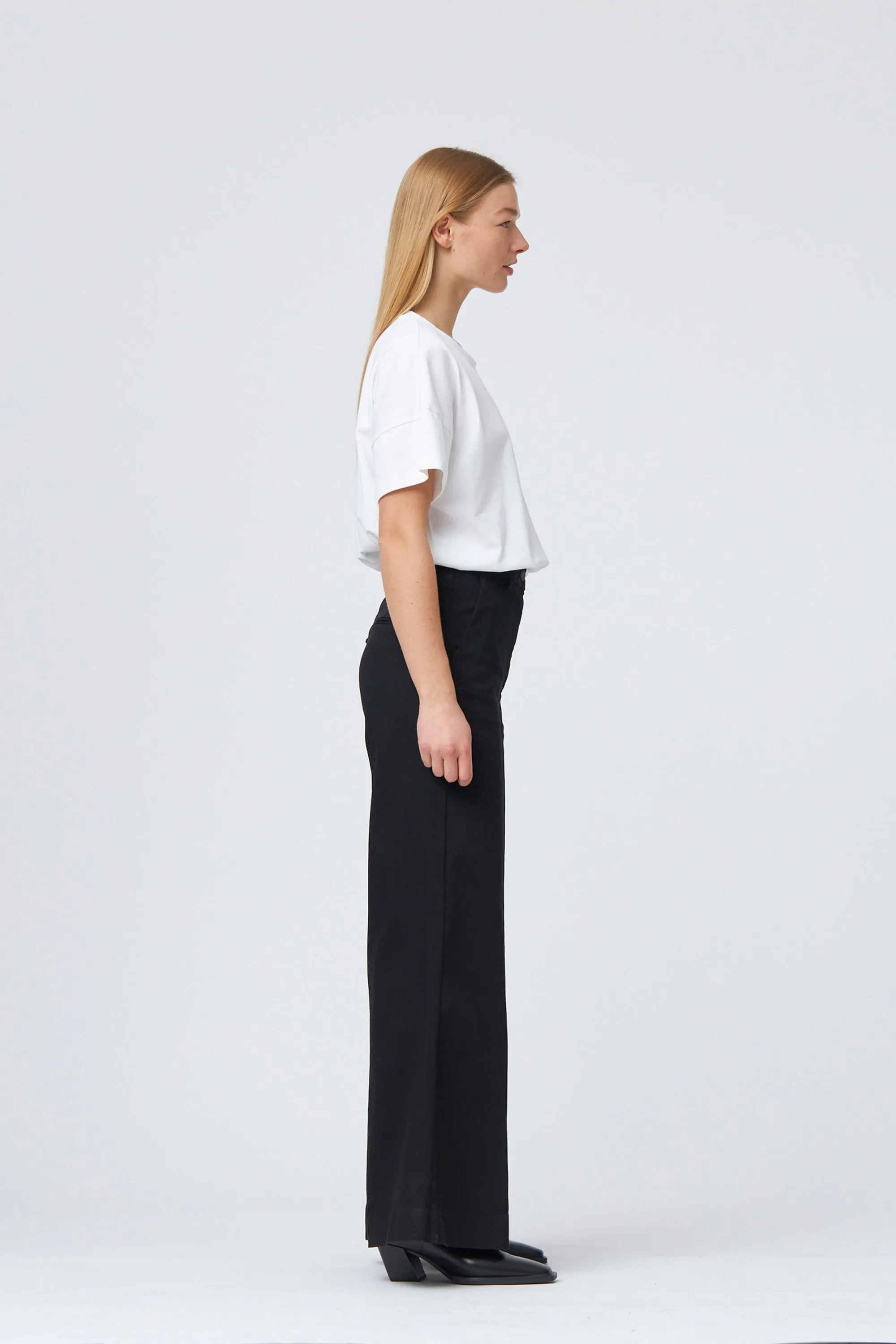 TRW-Ellen Wide Jeans Wash Forever Black - Black