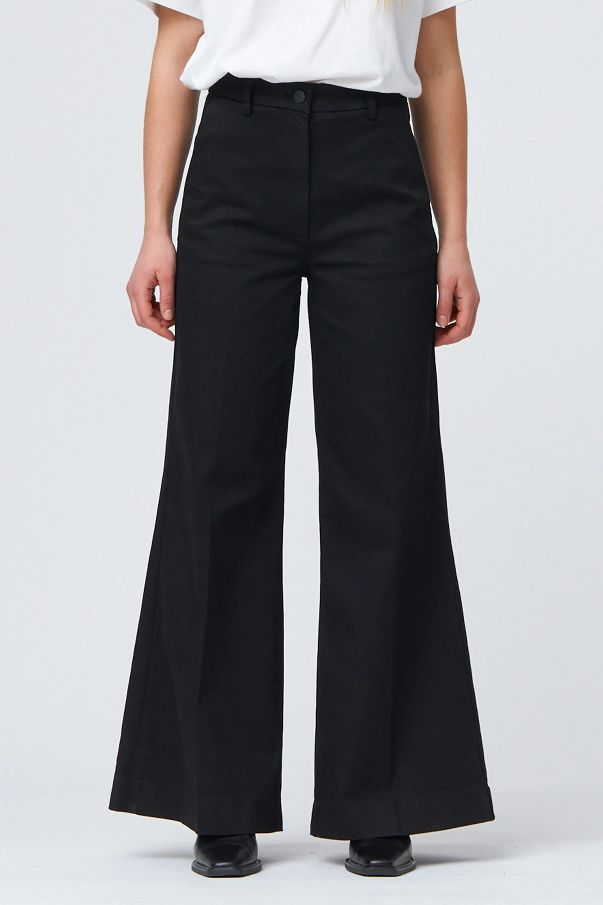 TRW-Ellen Wide Jeans Wash Forever Black - Black