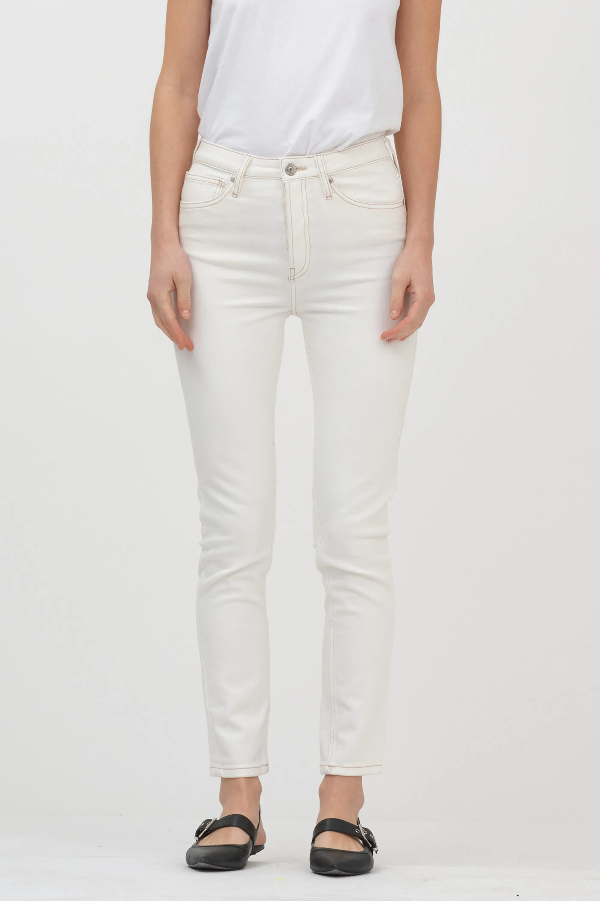 TRW-Hepburn HW mom ecru - Ecru