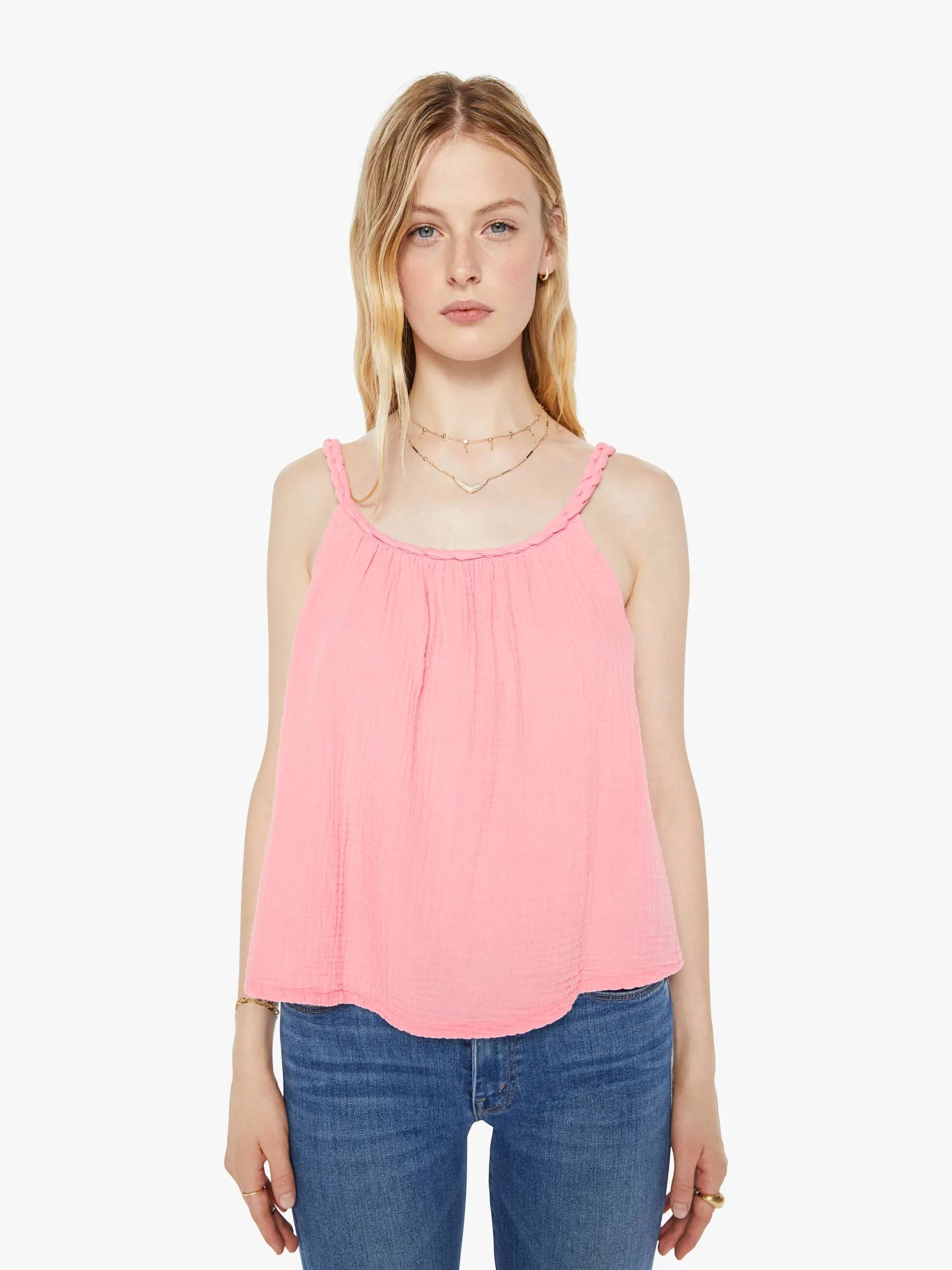 XiRENA Brandi Tank - Rose Mallow