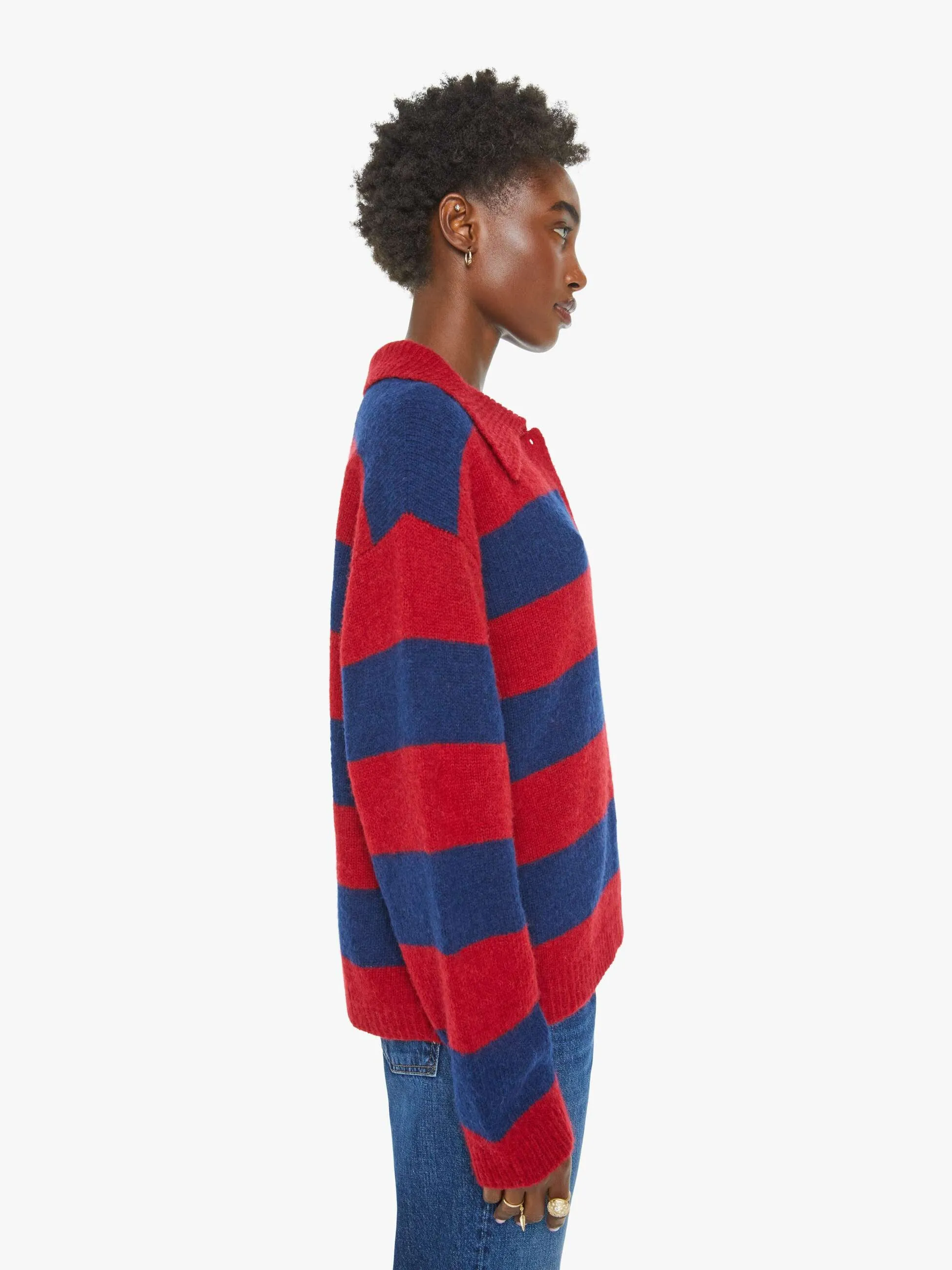 XiRENA Brenton Sweater - Red Blue