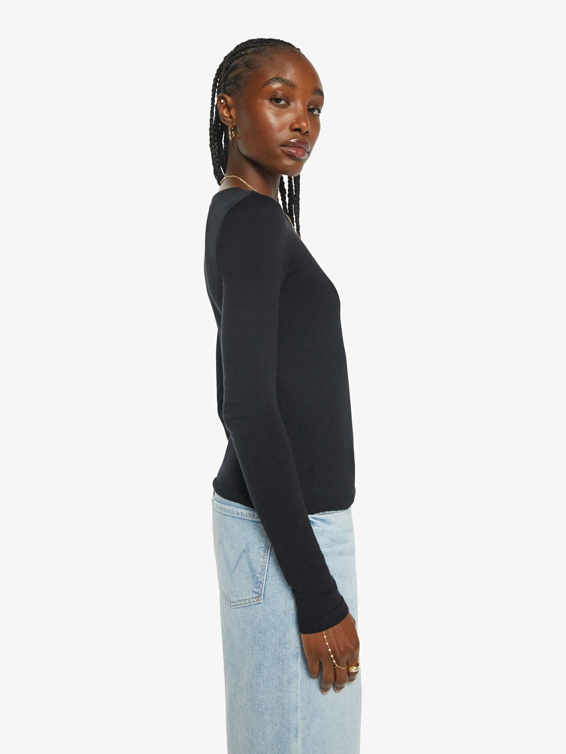 XiRENA Crew Sweater - Black