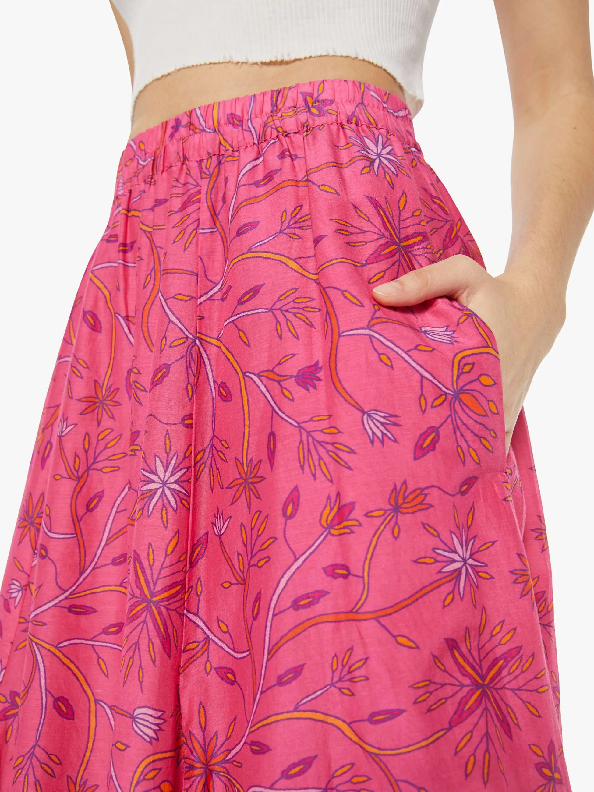 XiRENA Roxane Skirt - Fuchsia Melon