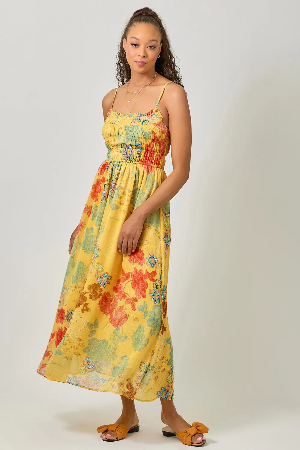 Yellow Burst Sundress