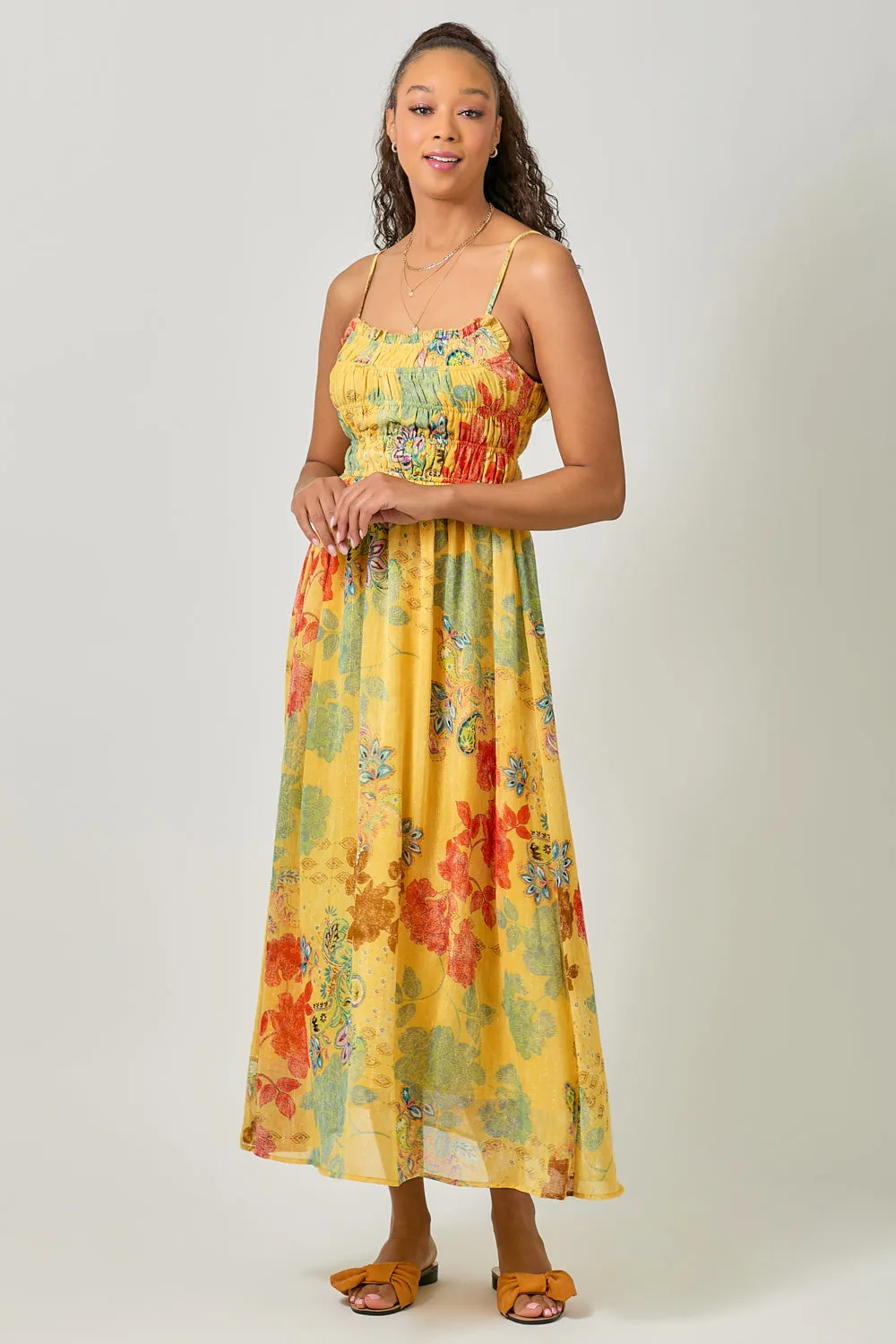 Yellow Burst Sundress