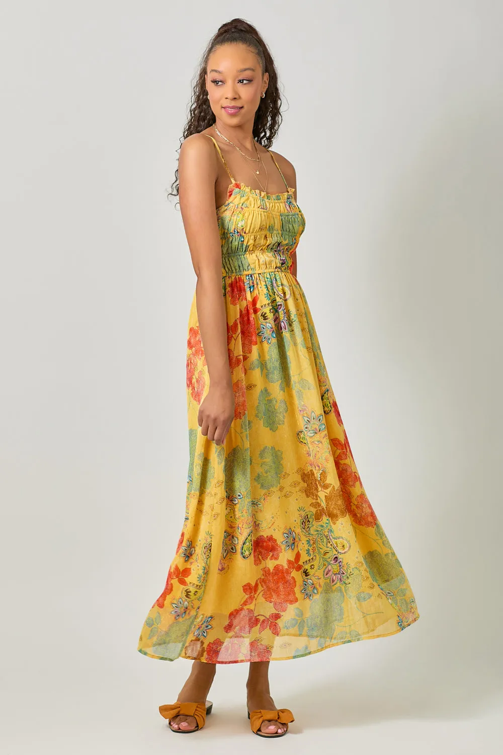 Yellow Burst Sundress